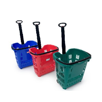 Trolley handle shopping basket YCY6603