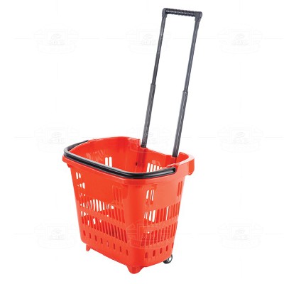 Trolley handle shopping basket YCY6602